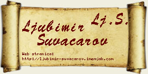 Ljubimir Suvačarov vizit kartica